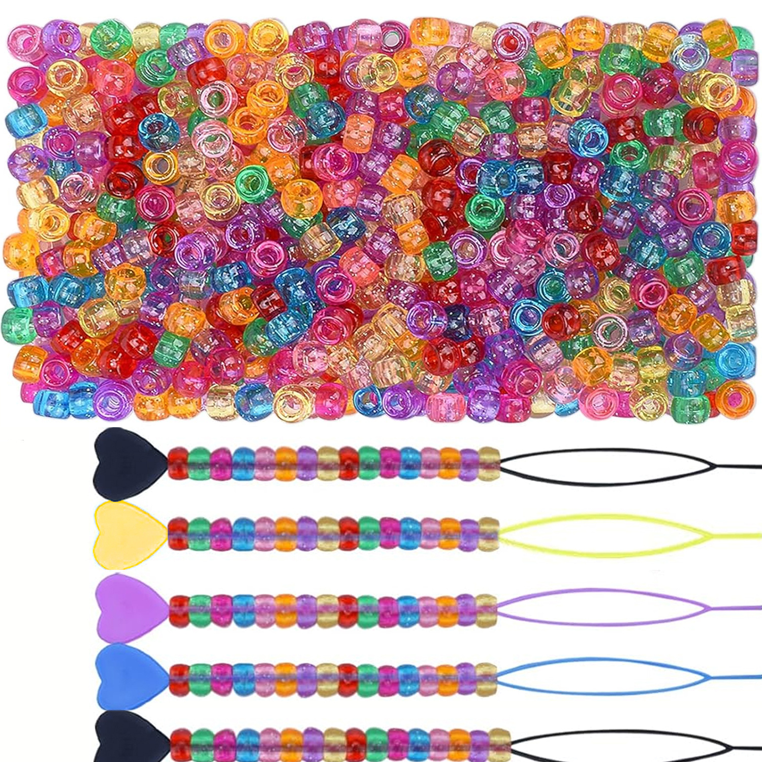Fine Jewelry & Watches Photos - 500PCS 9 × 6mm glitter small
