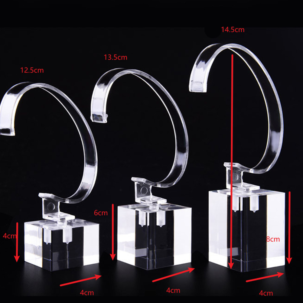 3Pcs C-Shaped Acrylic Watch Di - Jewelry And Watches Inc ulasan dan harga