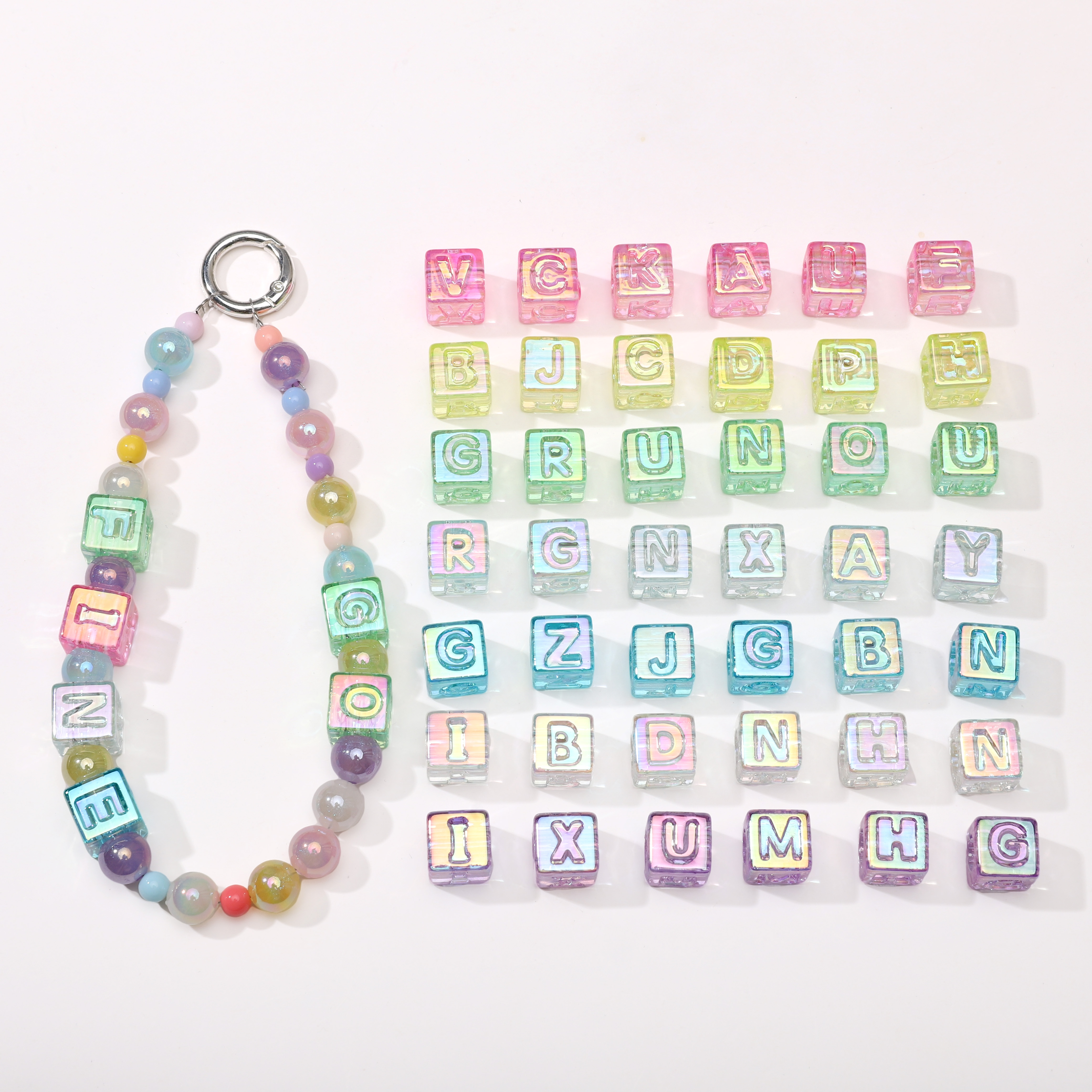 10Pcs beading Colorful Clear L - Fine Jewelry & Watches Photos ulasan dan harga