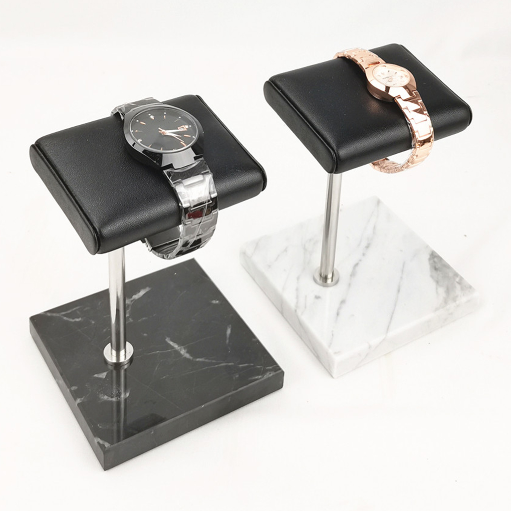 Portable PU Leather & Marble W - Jewelry Stores With Watches ulasan dan harga