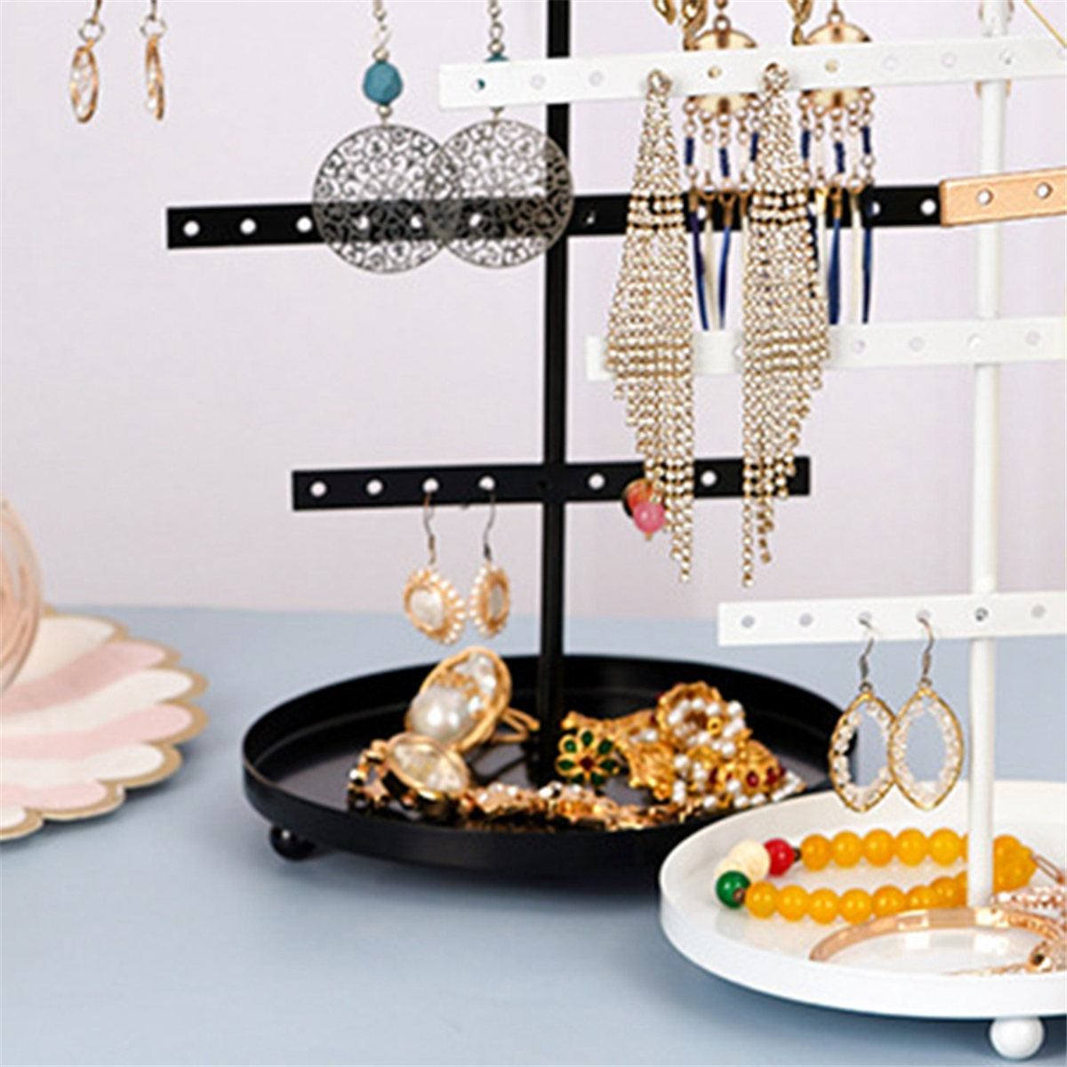 ABQR Black 3-Layer Simple Earr - Jewelry & Watches Bench ulasan dan harga