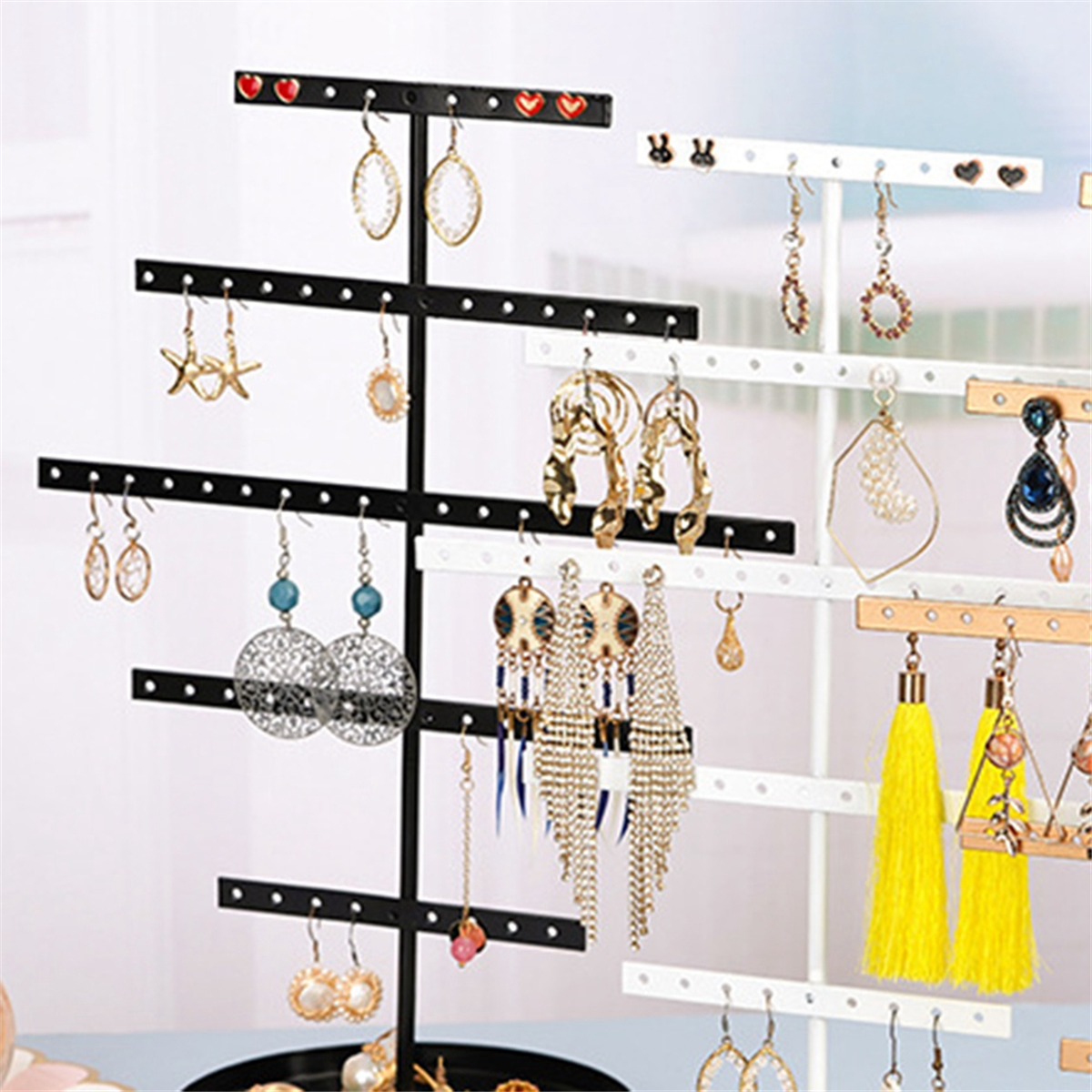 ABQR Black 3-Layer Simple Earr - Jewelry & Watches Bench ulasan dan harga