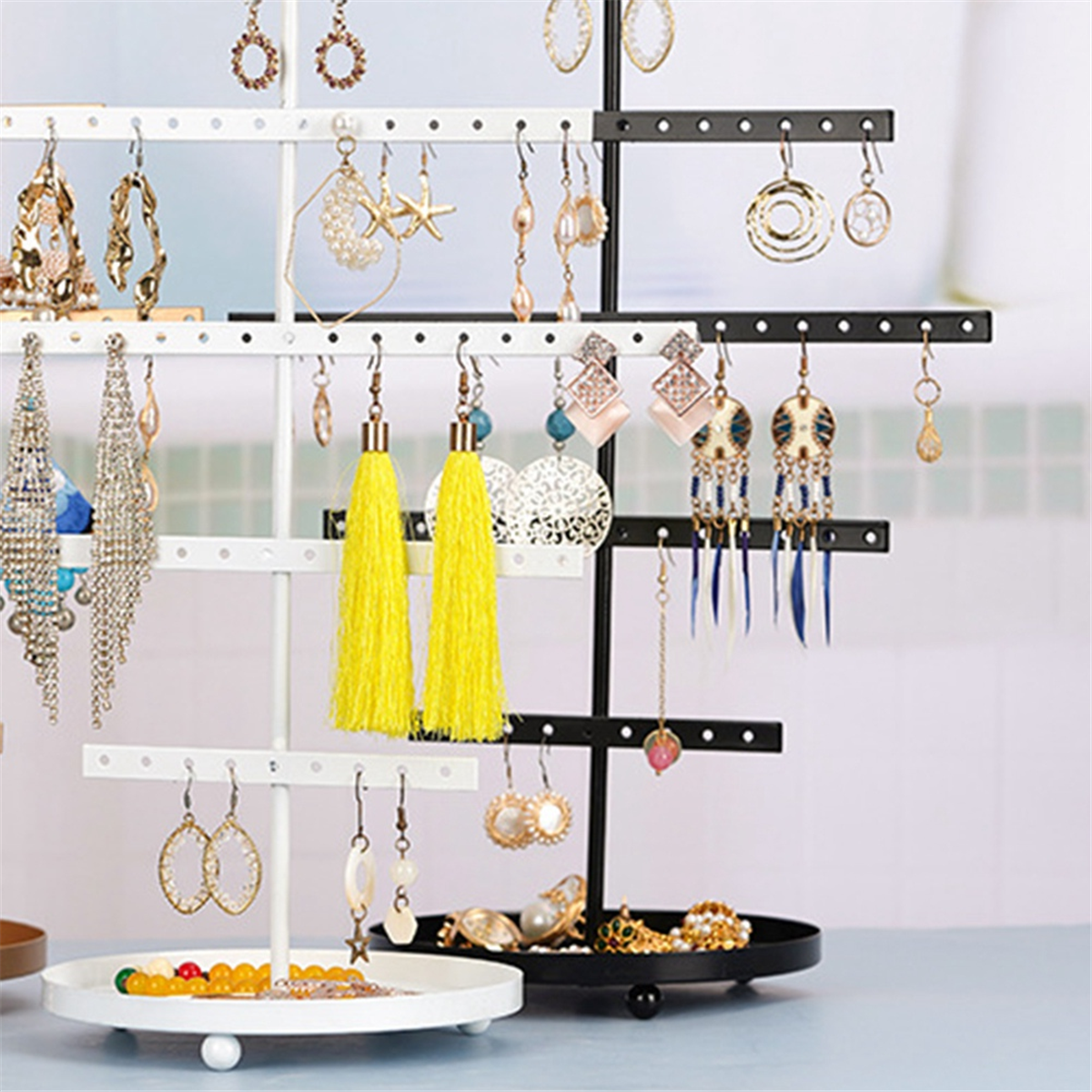 ABQR Black 3-Layer Simple Earr - Jewelry & Watches Bench ulasan dan harga