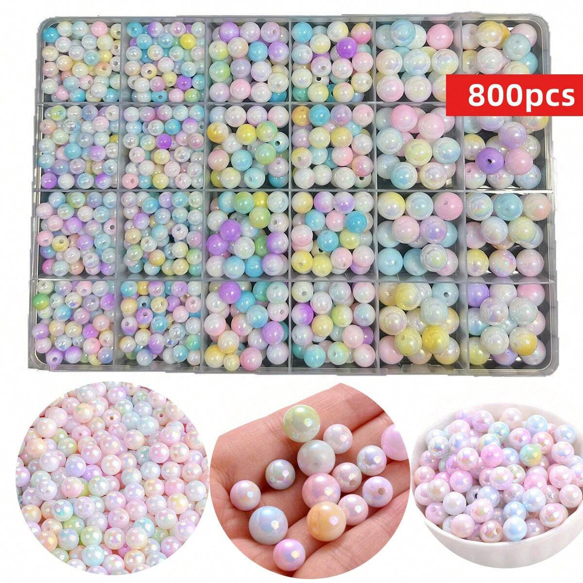 800pcs/24 grid set box 6mm/8mm - Fine Jewelry & Watches Photos ulasan dan harga