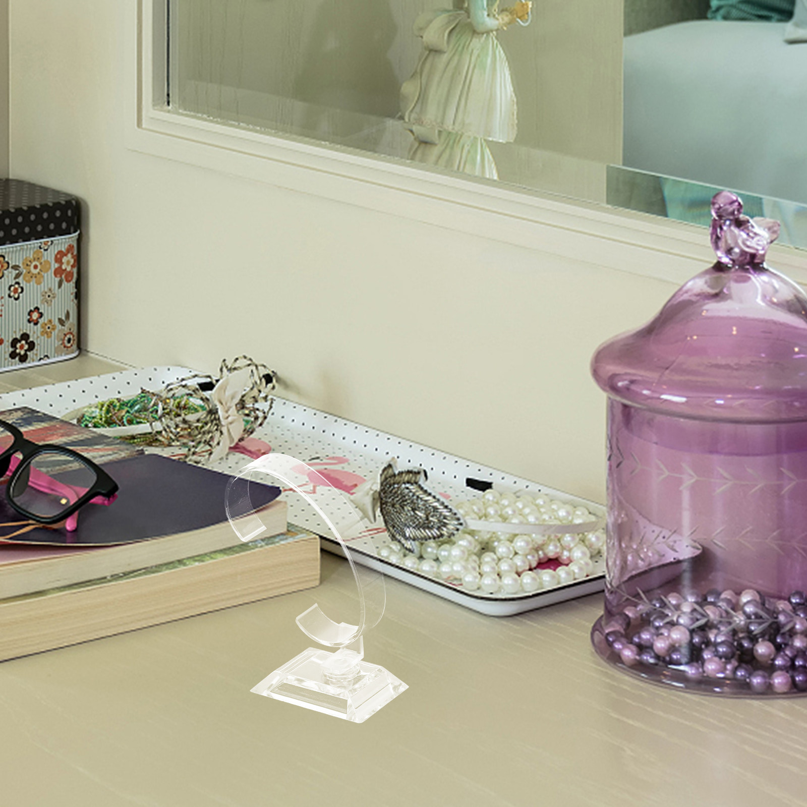 8Pcs Watch Display Stand Plast - Jewelry And Watches Inc ulasan dan harga