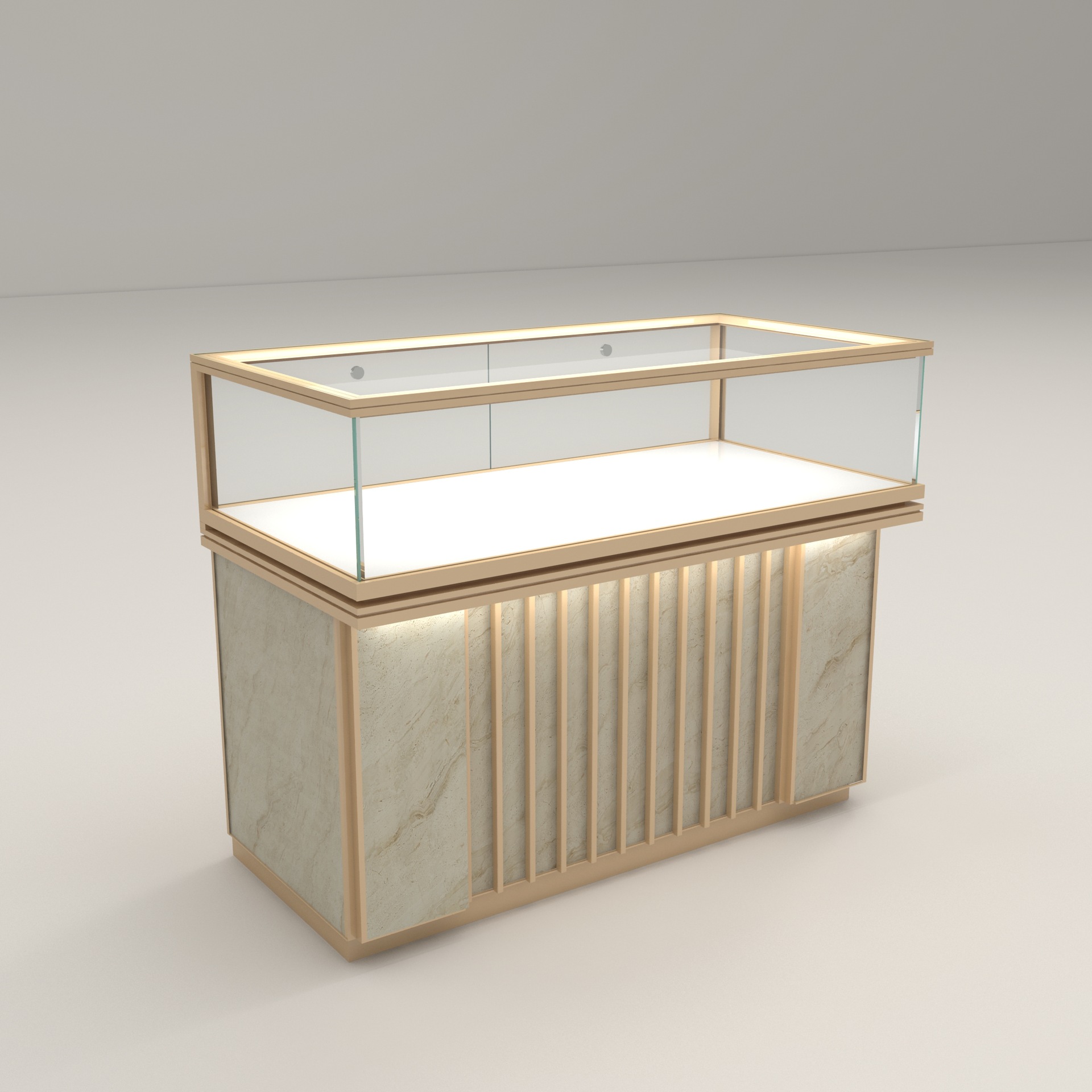Glass jewelry display cabinet  - Jewelry Stores With Watches ulasan dan harga