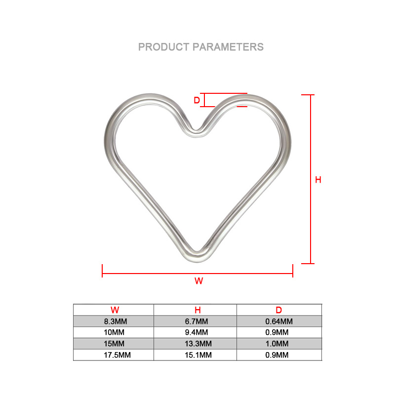 925 Sterling Silver Heart Jump - Sterling Silver Ring ulasan dan harga