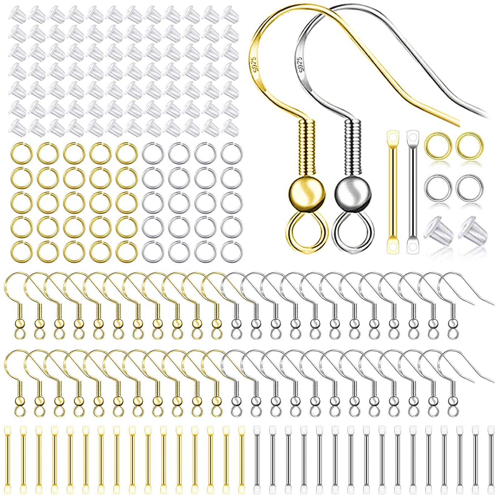 925 Silver/Gold Plated Earring - Sterling Silver Ring ulasan dan harga