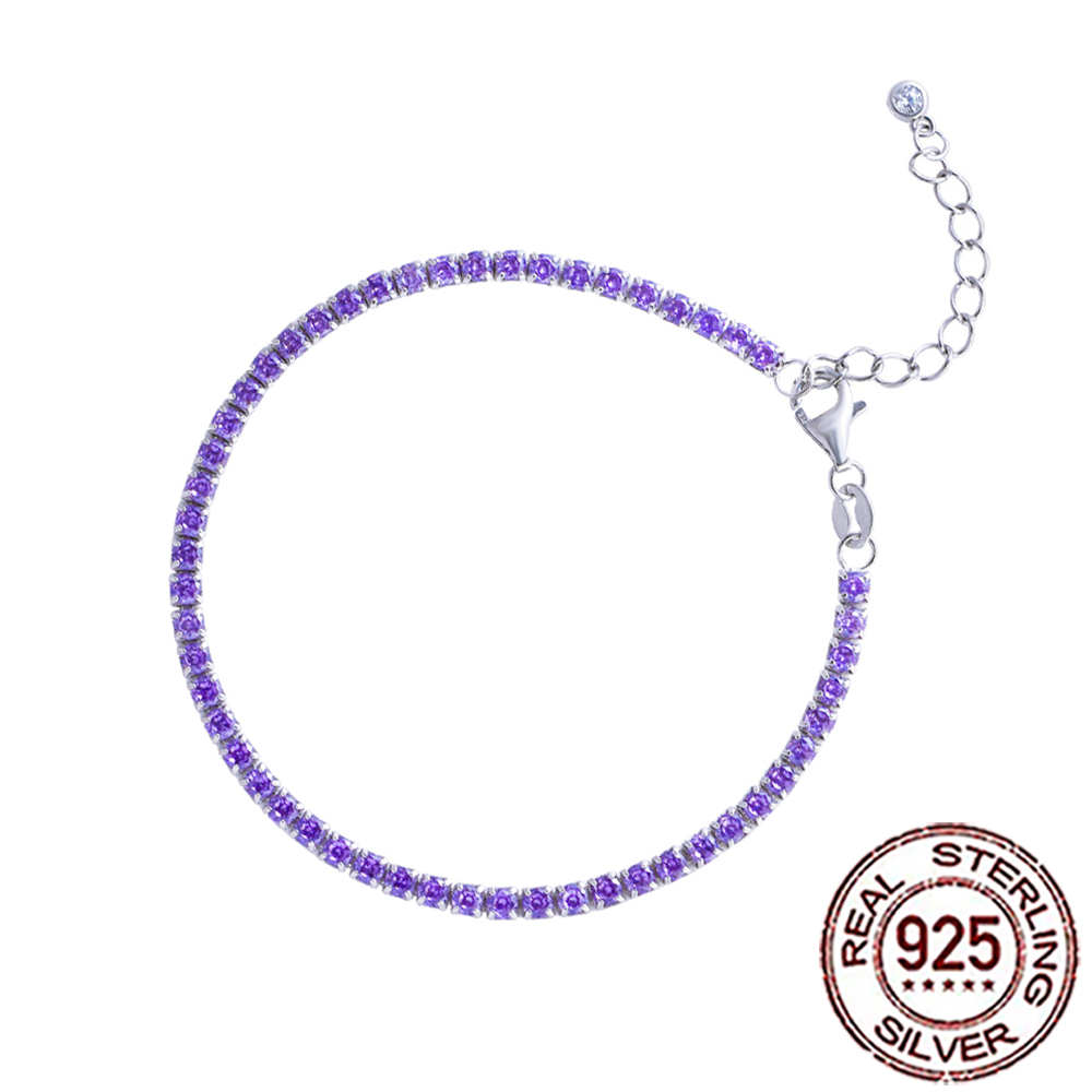 CWWZircons 100% 925 Sterling S - Tennis Bracelet Cubic ulasan dan harga