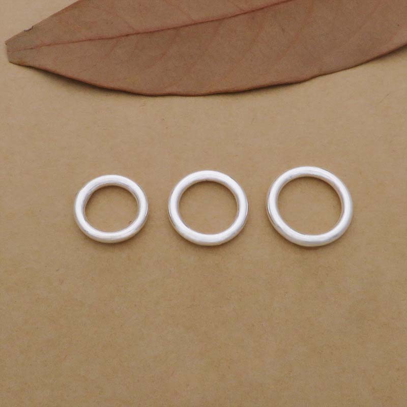 10pcs Genuine Real Pure Solid  - Sterling Silver Ring ulasan dan harga