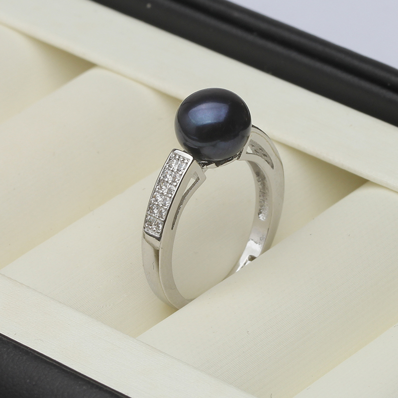 Real Natural Freshwater Pearl  - Sterling Silver Ring ulasan dan harga