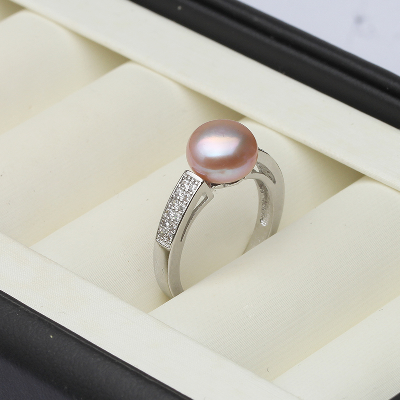 Real Natural Freshwater Pearl  - Sterling Silver Ring ulasan dan harga