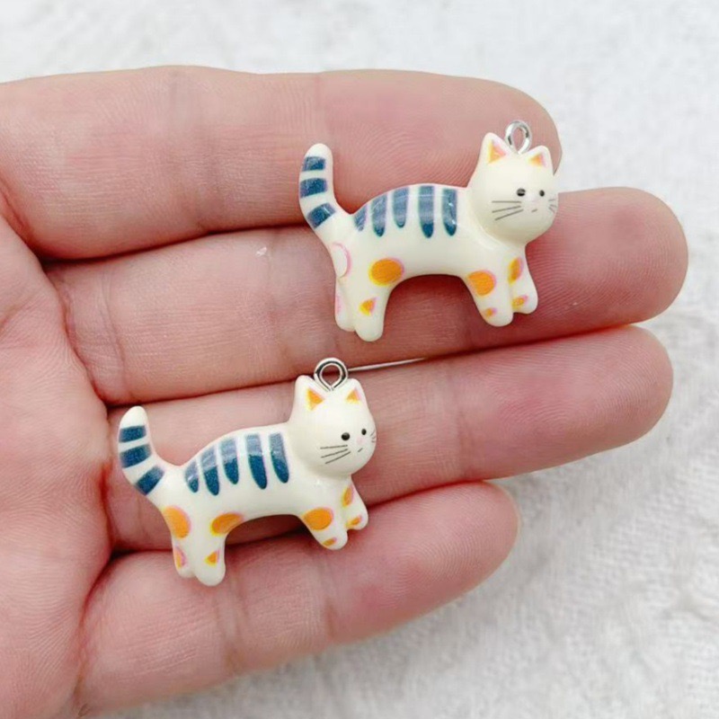 10pcs resin cartoon cat animal - Jewelry & Watches Bench ulasan dan harga