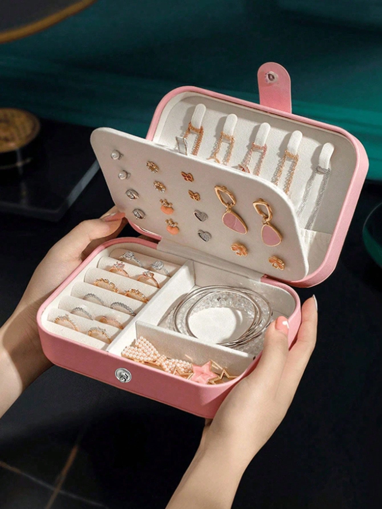 1 Rectangular Jewelry Box Pu J - Jewelry Stores With Watches ulasan dan harga
