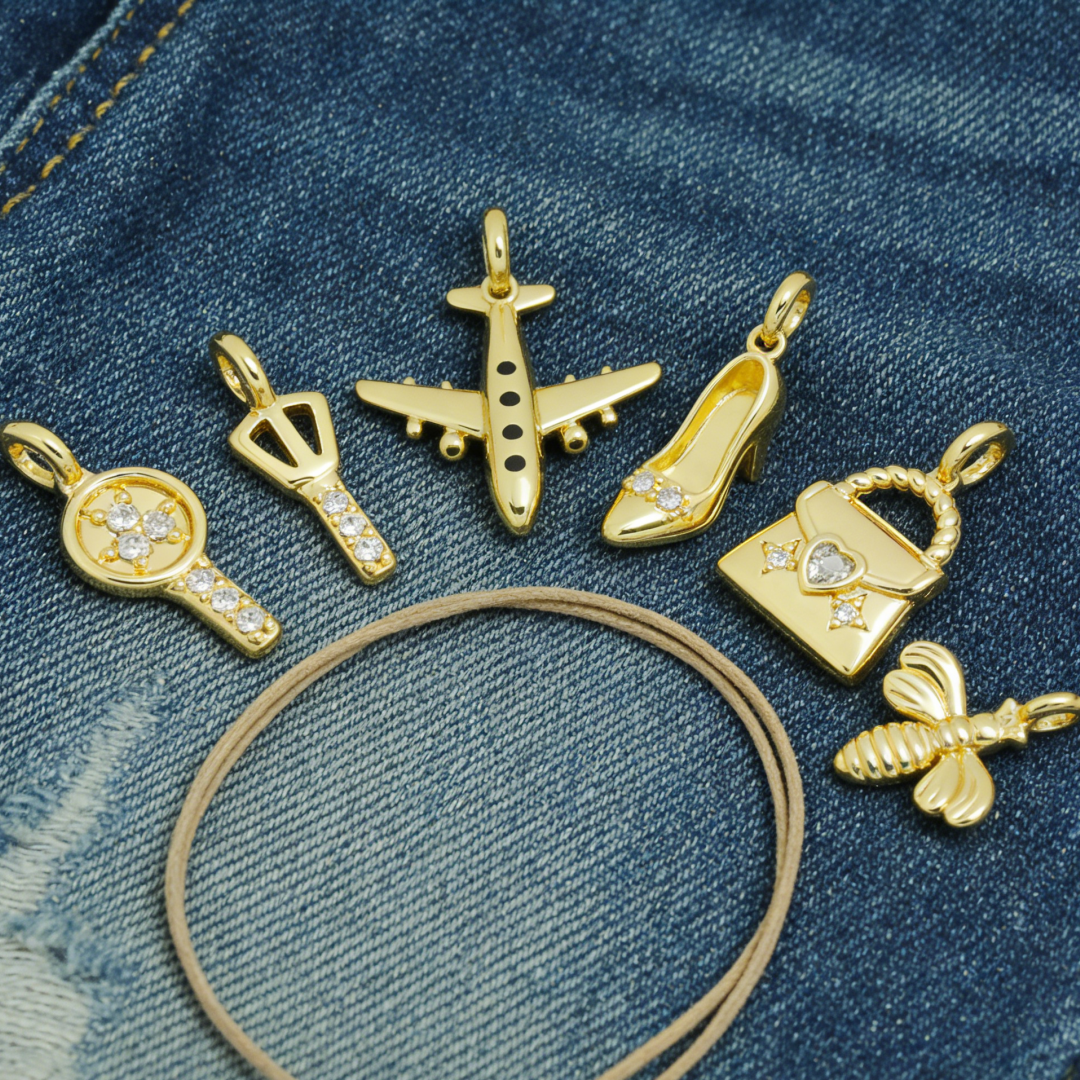 5Pcs Pendants Brass Cubic Zirc - Tennis Bracelet Cubic ulasan dan harga