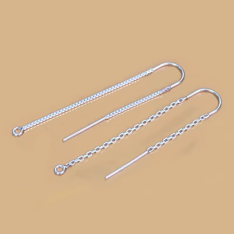 925 Silver Earrings U-Threader - Sterling Silver Ring ulasan dan harga