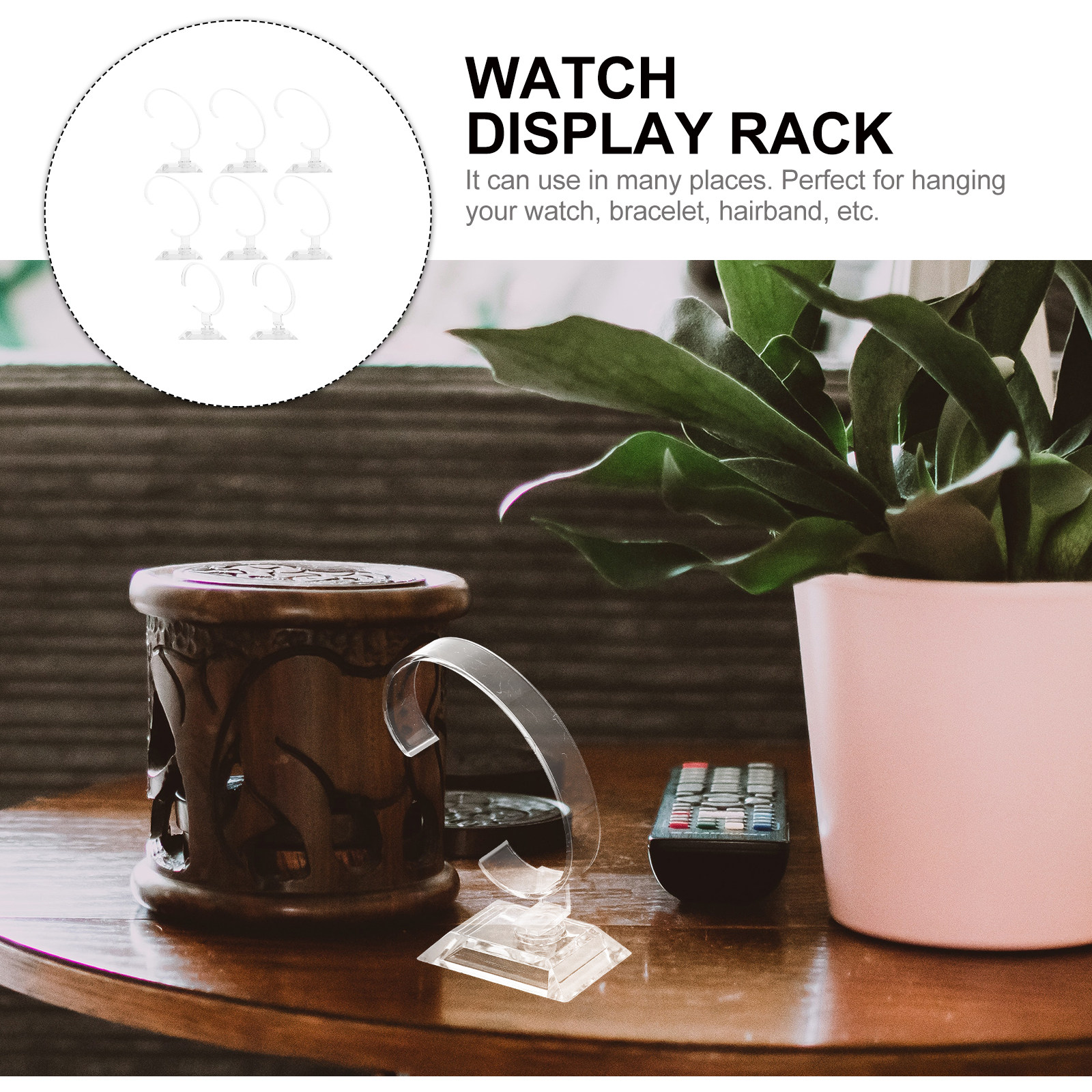 8Pcs Watch Stand Plastic Displ - Jewelry And Watches Inc ulasan dan harga