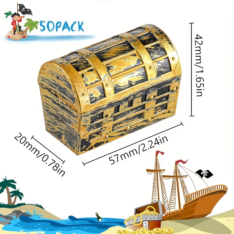 24/50pcs Halloween Pirate Trea - Jewelry & Watches Bench ulasan dan harga