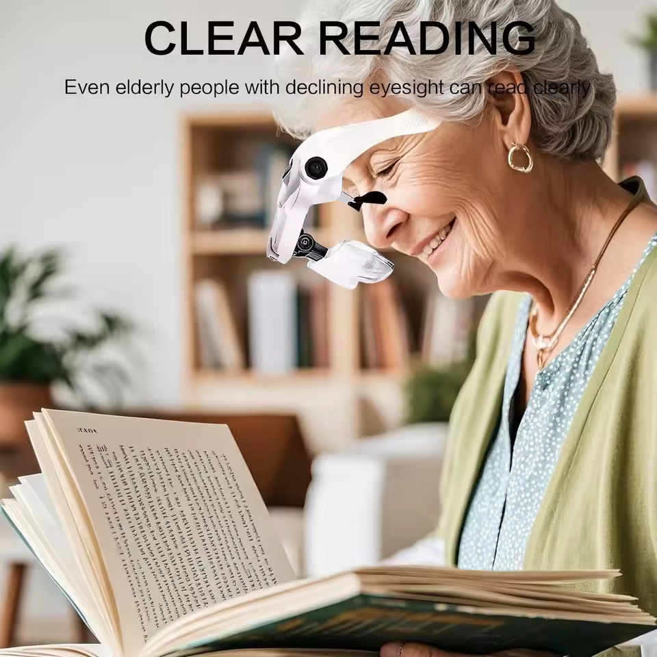 Rechargeable Headband Magnifyi - Jewelry And Watches Inc ulasan dan harga