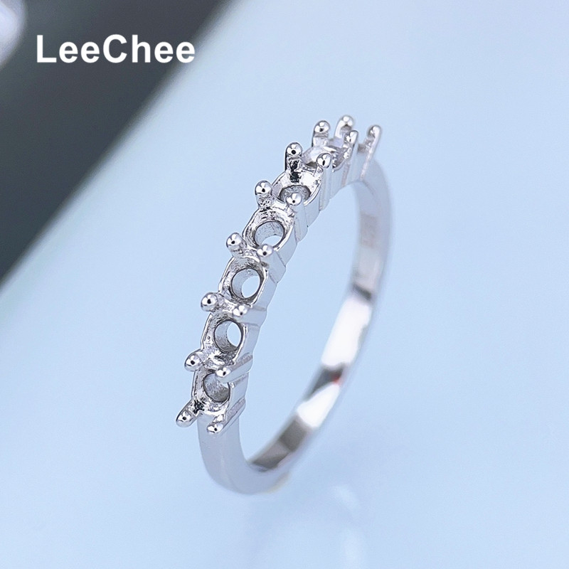 Fixed Band Ring Settings for M - Sterling Silver Ring ulasan dan harga