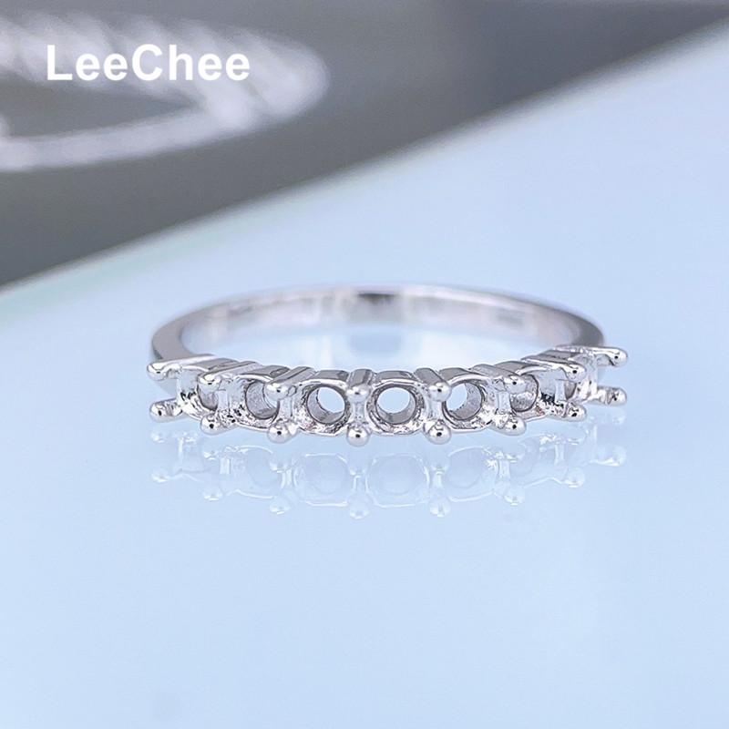 Fixed Band Ring Settings for M - Sterling Silver Ring ulasan dan harga