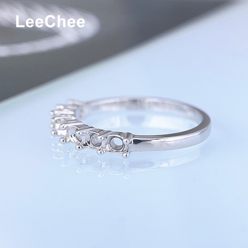 Fixed Band Ring Settings for M - Sterling Silver Ring ulasan dan harga