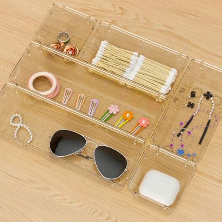 6 Pack Drawer Organizer Set, A - Jewelry & Watches Bench ulasan dan harga