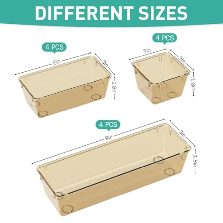6 Pack Drawer Organizer Set, A - Jewelry & Watches Bench ulasan dan harga